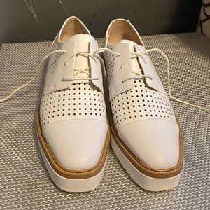 Never Worn Platform Oxfords